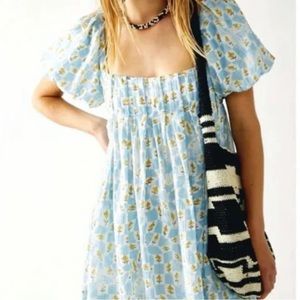 Free People Marina Mini Dress Patterned